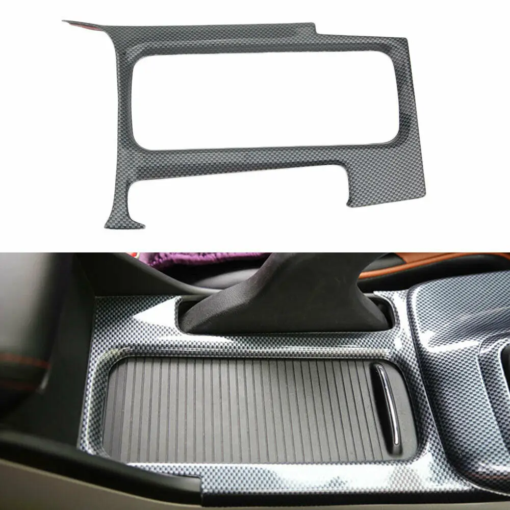 

BBQ@Fuka For Honda Civic 9th 2012-2014 Carbon Fiber Style ABS Car Water Cup Holder Cover inner moulding Trim car-styling