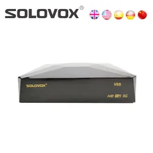Solovox V6S Satellite TV receiver supports the 6-line European account and supports Xtream/stalker/m3u/mars TV pro,S V6 upgraded