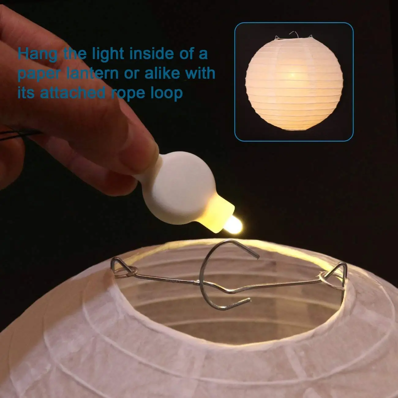 FUNNYBUNNY светодиодный мини-огни для вечеринки, водонепроницаемый фонарь на батарейках для бумажных фонарей s праздничные украшения из шаров