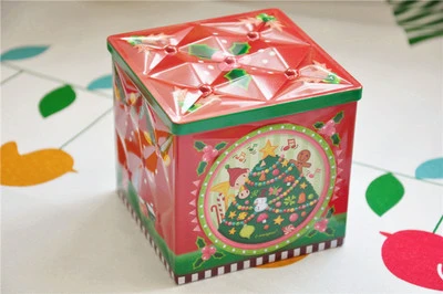 9 9 9 Cm Square Christmas Metal Storage Box Gift Tin Box Christmas Decoration Gift Box Cake Gift Box Wrapgift Bags For Events Aliexpress