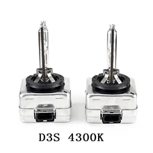 2 x D3S Подлинная ксеноновая лампа PK32d-5 35 Вт 4300 K Ультра платина+ 50
