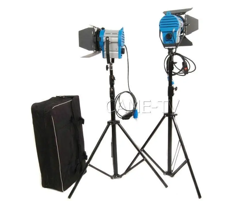 

(1*650W+1*300W) Fresnel Lights Tungsten Light Video Film Spot lighting