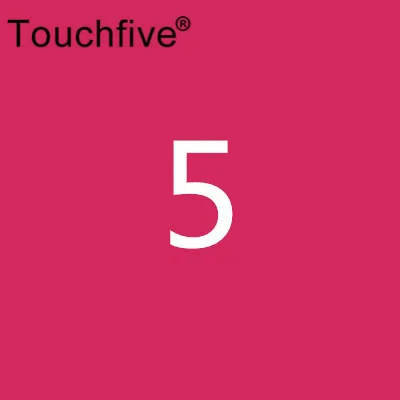 TOUCHFIVE дополнительные цвета соответствующие художественные маркеры кисти ручки для эскиза на спиртовой основе маркеры двойная голова манга Рисование ручки художественные принадлежности - Цвет: 5