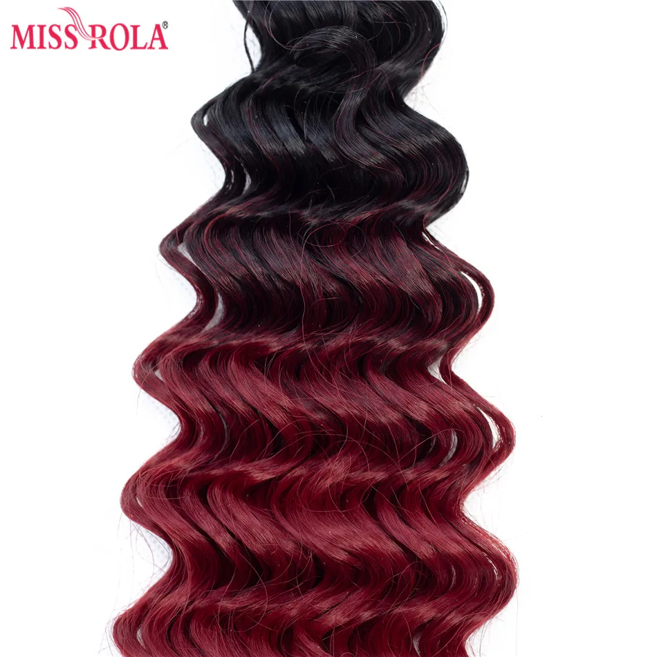 Ombre Extensões de Cabelo Sintético senhorita Rola