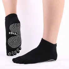 Спорт Фитнес Йога носки с пятью носками противоскользящие дышащие скалолазание Кемпинг Туризм Бег Велоспорт Йога женские носки D401
