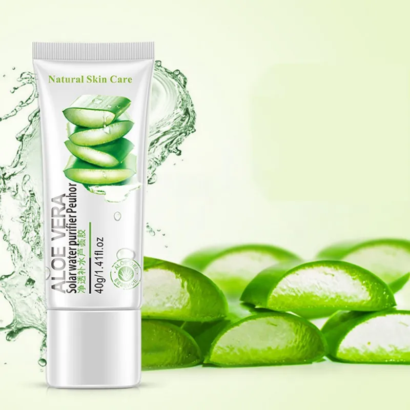 

40g Aloe Vera Gel Skin Care Face Cream Hyaluronic Acid Anti Winkle Whitening Moisturizing Acne Treatment blackhead remover Cream