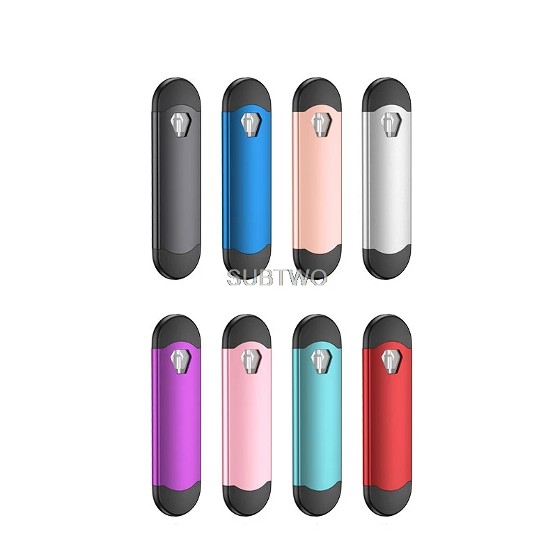 

100pcs original Diam520 Pod Electronic Cigarette Zinc Alloy 300mah vape pen 0.7ml Capacity Cartridges for Thick Oil vaporizer