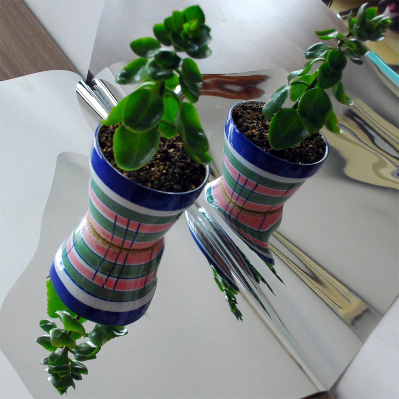 50cm de largura nenhum adesivo pet reflexivo filme 04