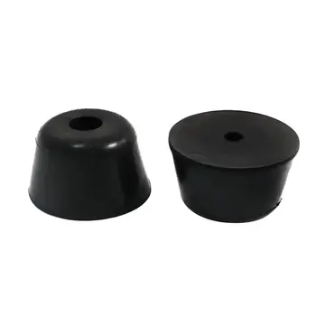 

2Pcs 50mm x 30mm Conical Recessed Rubber Feet Bumpers Pad Washer Black
