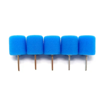 

New arrival Cylindrical Sponge foam Blue Medium Cutting Mini polishing pads foam sponge buffing Pads for details polishing