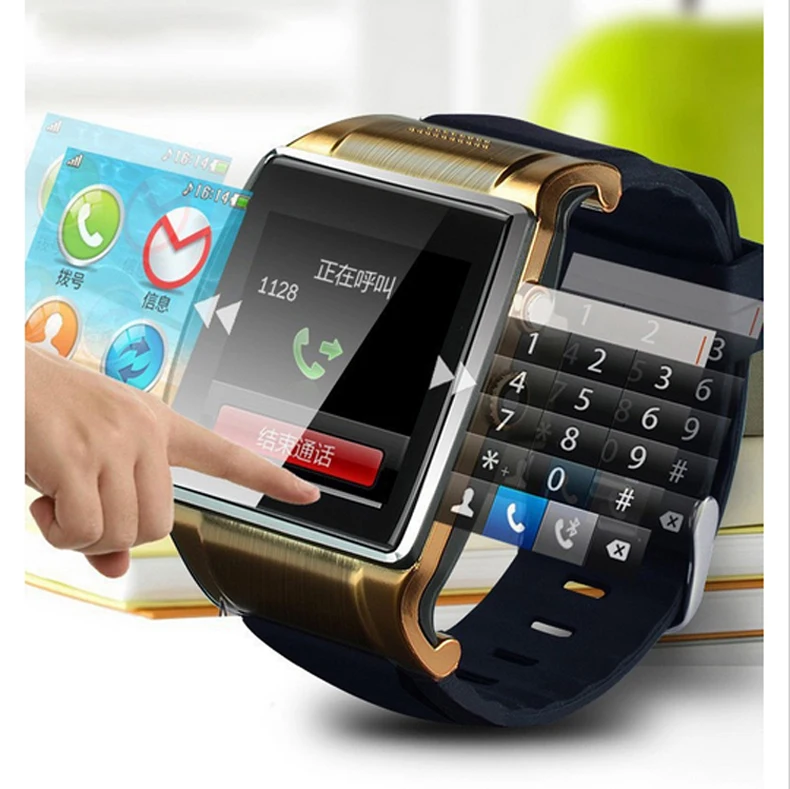 New Arrival Smart Watch Hi Watch 2 Support Pedometer SIM Camera Bluetooth Smartwatch for iPhone Android Smartphones