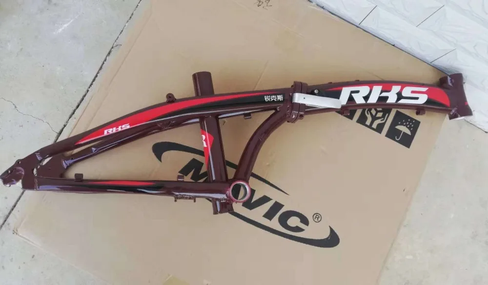 Discount 2017 Top  mtb bike Carretera Bicycle Frame. Folding Bicycle.20er Bmx bicycle frame Aluminum Alloy Frame Comprises A Front Fork! 1