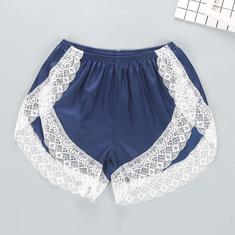 Summer Silk Pajamas Women Sexy Lace Pijama Short V-neck Pyjama Femme Plus Size Sexy Pijamas Women Satin Nightgown Sleepwear 49