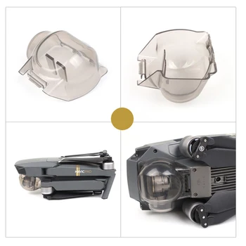 

HOBBYINRC Transparent Lens Protective Cover Gimbal Camera Clear Protection Cover Lens Protector Cap for DJI MAVIC PRO --Gray