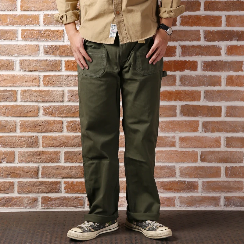 Повседневные мужские брюки в американском винтажном стиле|canvas pants|pants pantspants m |
