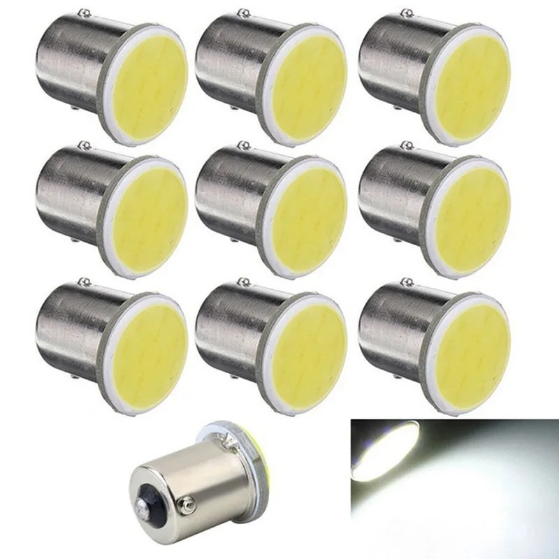 

1x P21W 1157 Bay15d 1156 P21W LED Turn Signal Bulb COB Car Interior Light Parking Reverse Back Brake Lamp Super Bright 12V