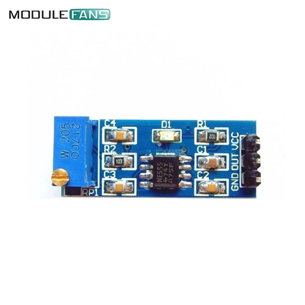 Ne555 Adjustable Frequency Pulse Generator Module Board For Arduino