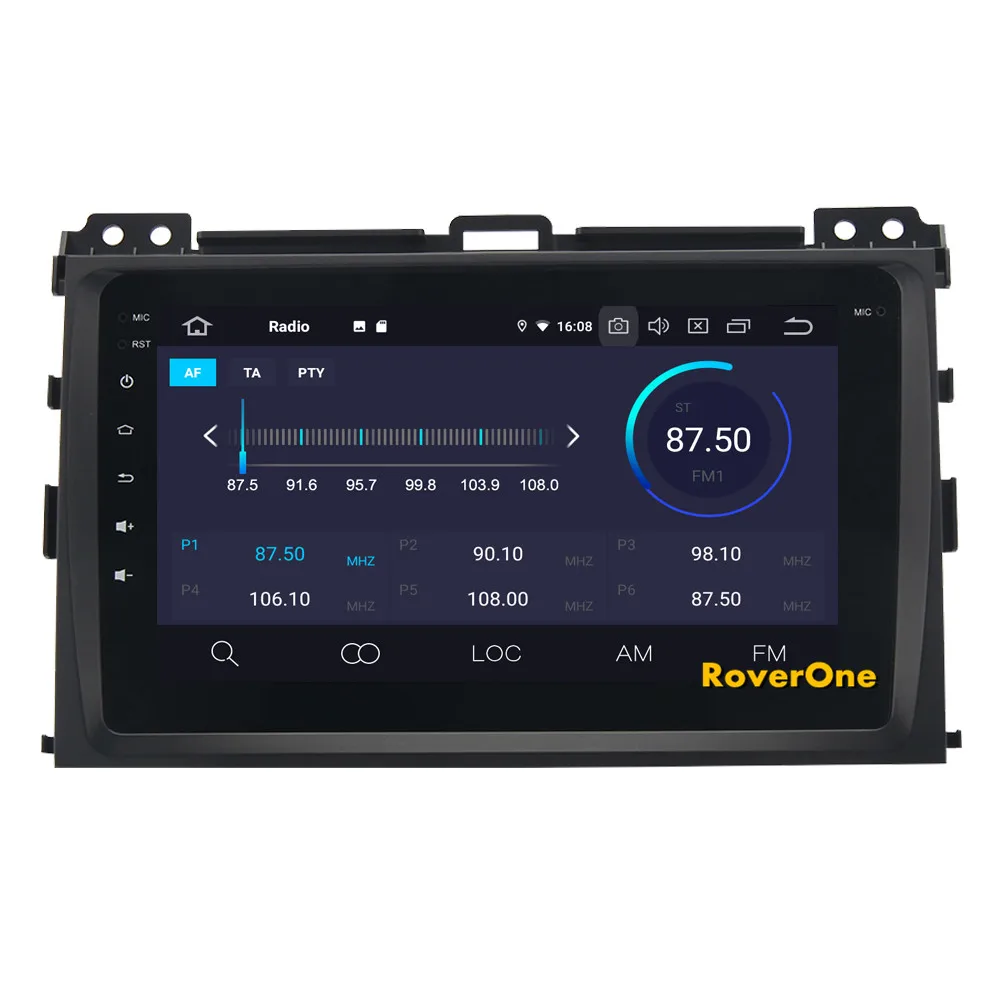 Flash Deal RoverOne For Toyota Prado 120 2004 - 2009 Android 9.0 Autoradio Car Multimedia Player Radio GPS Navigation Head Unit NO DVD 7