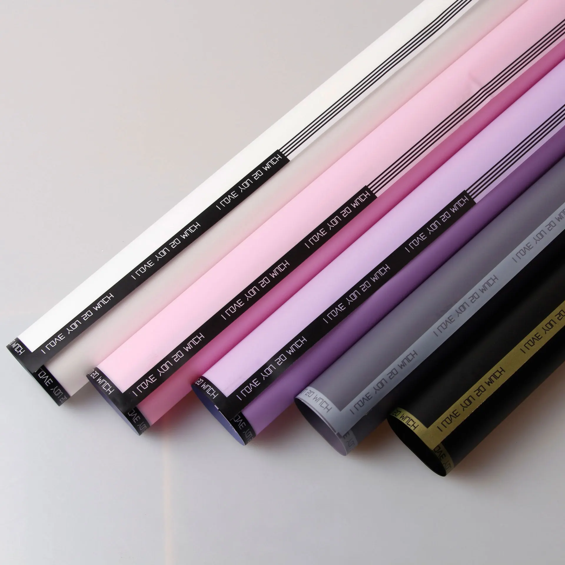 

Love Romantic Letter Flower Wrapping Paper Korean Craft Flower Packaging Paper Florist Bouquet Gift Packaging Material