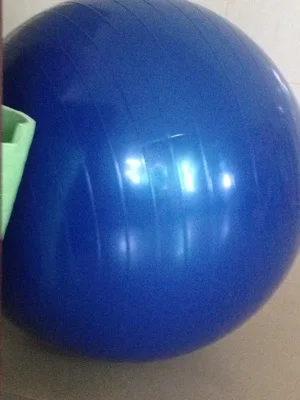 Соединенные Штаты продают как горячие торты утолщение взрывозащищенный фитнес Йога для беременных женщин, чтобы похудеть мяч - Цвет: Синий