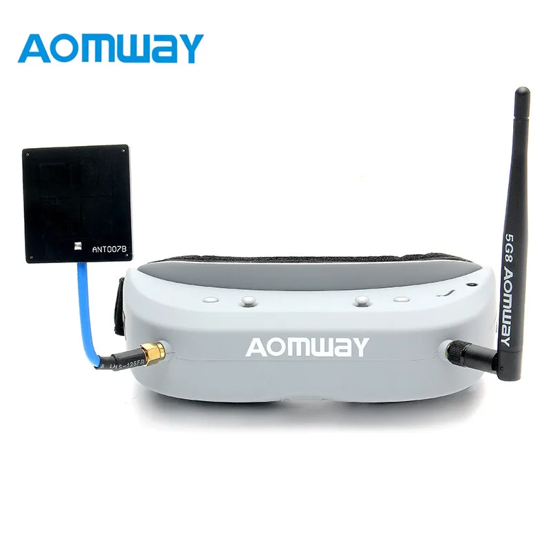 

Aomway Commander Goggles V1 2D 3D 40CH 5.8G FPV Goggles Video Headset Support DVR Headtracker For RC Camera Drone