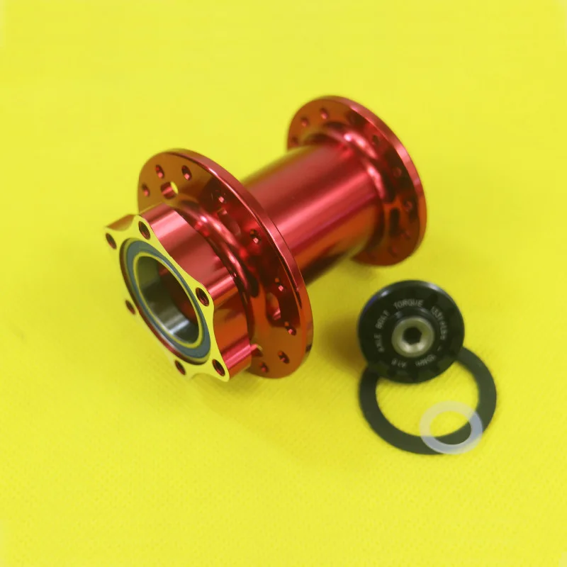 Передняя Ступица Powerway PHB L10 MTB XC AM lefty 24 28 32 отверстия красный J образный крюк сплав 6