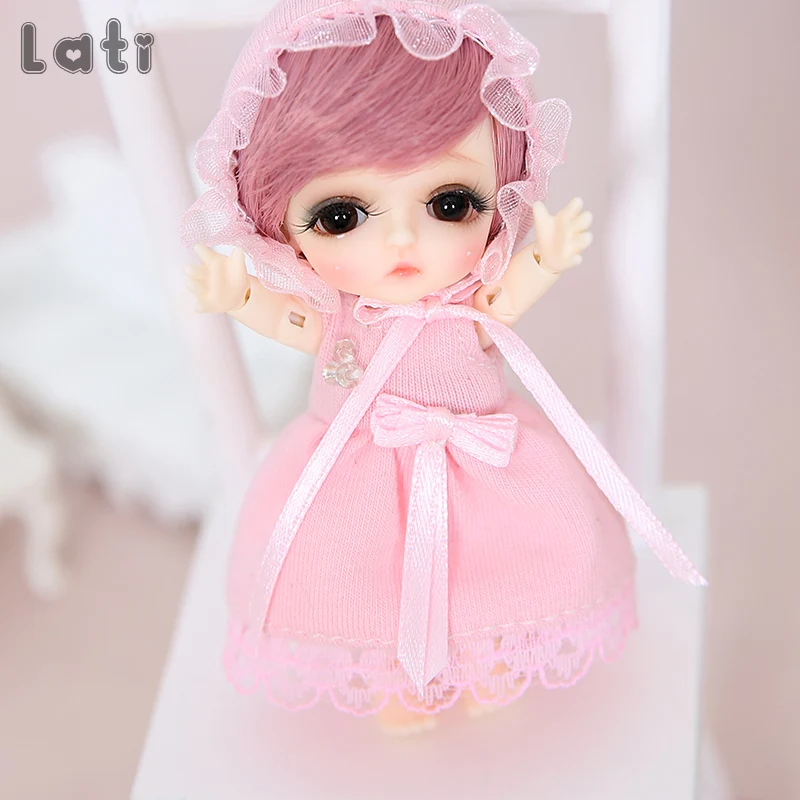 Кукла Lati white Belle 1/12 BJD набор для девочек и мальчиков игрушки магазин кукольный домик силиконовая мебель|Куклы|