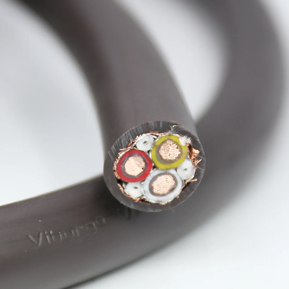  Viborg VP1606 5N OFC RISR 6 Square AC Power Cable Sold per meter