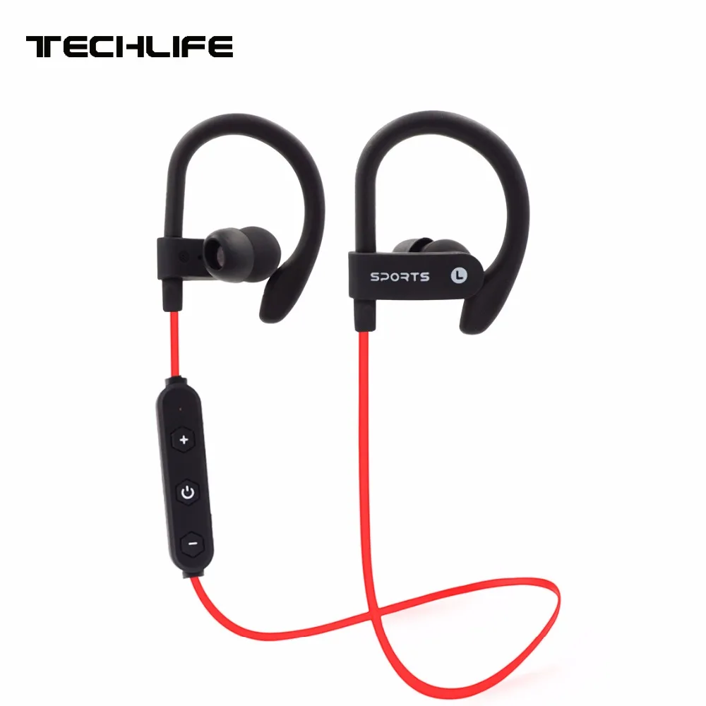 Duszake LY15 беспроводные Bluetooth наушники спортивные ушные-гарнитура с прищепкой бас