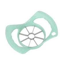 Резак для фруктов и овощей из нержавеющей стали, фруктовый сепаратор, кухонные аксессуары, кухонные ядра, резка фруктов, пластик+ нержавеющая сталь