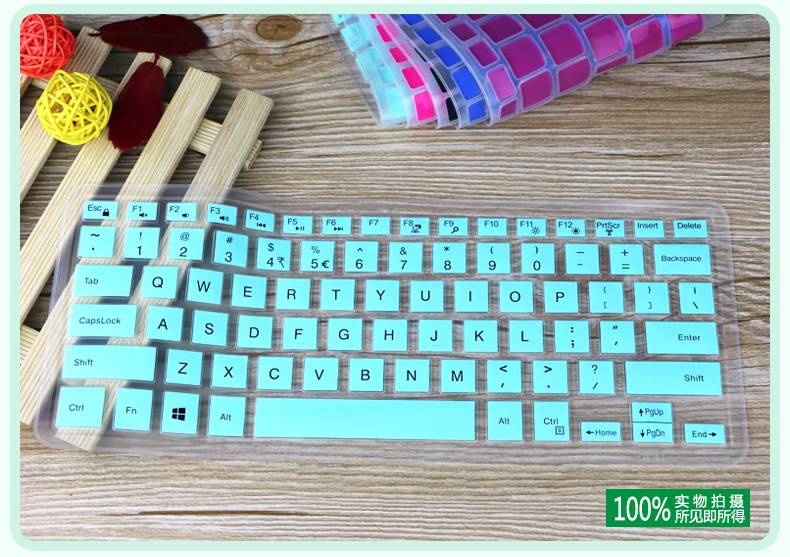 Силиконовый чехол для клавиатуры ноутбука Dell Inspiron 14 3000 5000 2014 14R 14MR 14MD м 5447 14LR 14L 14C