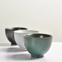 Японский стиль, посуда для напитков, старинная печь, грубая керамика, чайная чашка, керамическая чашка, кунг-фу, чай пуэр, чашка для чая, 40 мл, керамика, чайная церемония, Новинка
