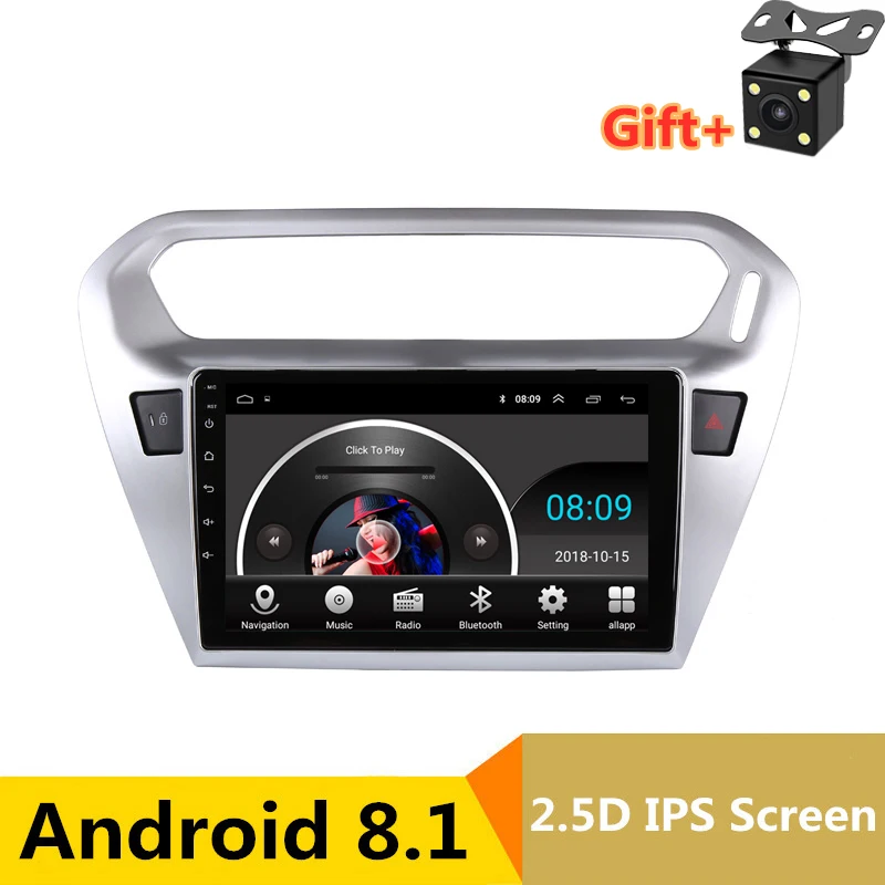 

10.1" Android Car DVD Multimedia Player GPS For Peugeot 301 2014 2015 2016 audio car radio stereo navigation bluetooth wifi