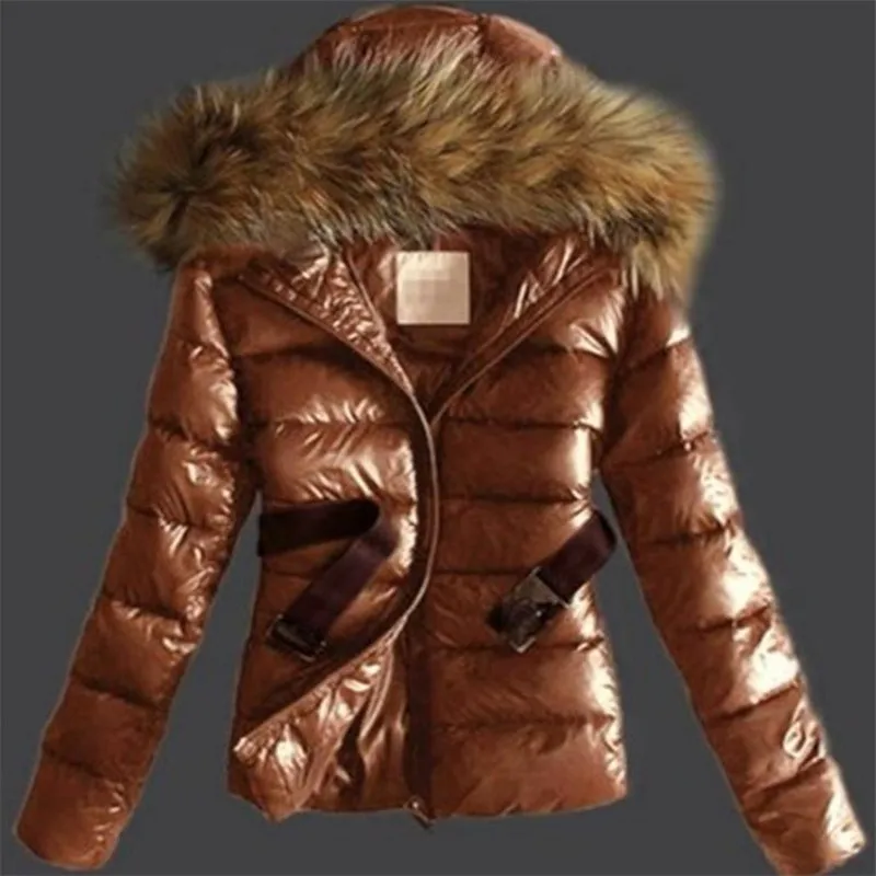 

Simulation Big Wool Tie Hat Cotton Jacket Coat 5XL Europe and America Autumn and Winter Women's Jacket Coats Imitation Fur Coats