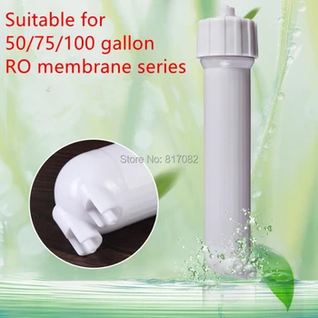 

Water Filter Parts RO Reverse Osmosis Membrane Housing For 1812/2012 Complete With Some Fittings Wrench/Aquarium Quick-Connect