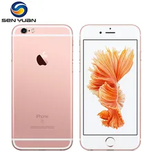 6S разблокирована Apple iPhone 6S смартфон 4," IOS 16 Гб/64/128 ГБ Встроенная память 2 Гб Оперативная память 12.0MP двухъядерный A9 4 аппарат не привязан к оператору сотовой связи для б/у мобильных телефонов