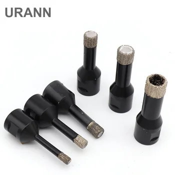 

High Quality Brazed Diamond Reaming Drill Ceramic Vitrified Brick Drill Floor Wall Brick Dry Drilling Stone Opener M14 Thread