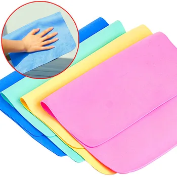 

Multi-function Synthetic Deerskin PVA Towel Super Absorbent Cloth Cleaning Towel Kitchen Tools
