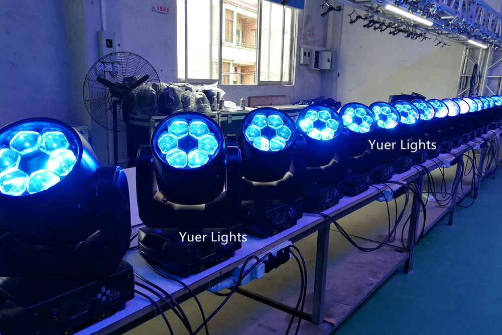 4 шт увеличение луча стирка 3IN1 светодиодный сцены 6X40 W RGBW 4IN1 светодиодный перемещение головы огни IP20 идеально подходит для DJ вечерние