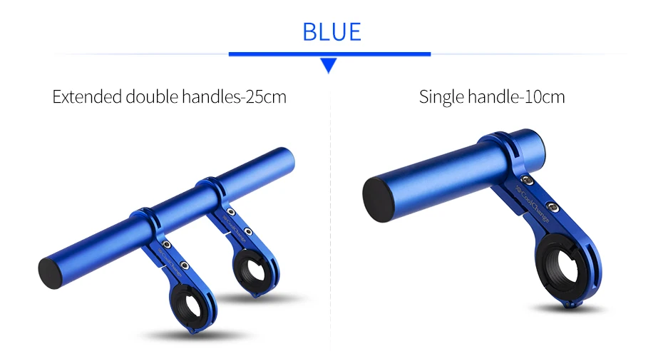Coolсмена велосипедный руль Расширенный кронштейн компьютерный держатель велосипедная многофункциональная рама велосипедная фара поддержка расширитель