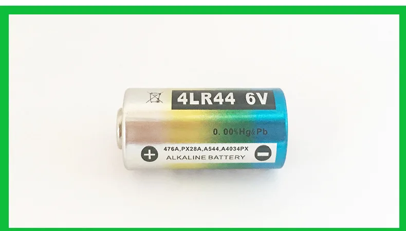 4 шт. 4LR44 6В сухие щелочные батареи для собак тренировочные ударные ошейники A544V