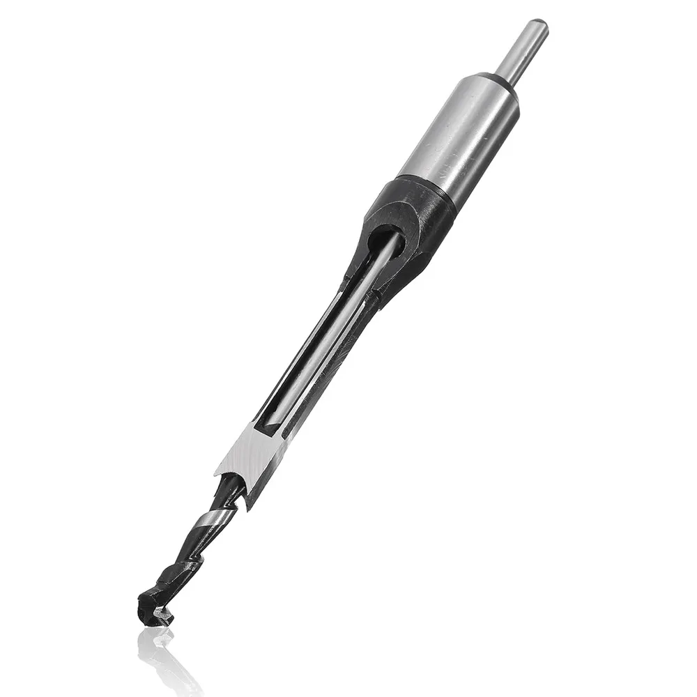 Drillpro 10mm/16mm Square Hole Saw Auger Drill Bit Mortising Chisel Auger Drill Bit WoodWorking Tool