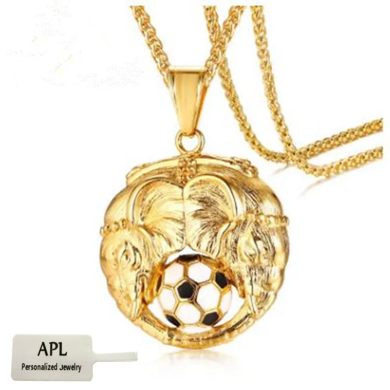 

APL-Golden Drop Stainless Steel Elephant Ball Drop for Men 2009 Popular Animal Drop Jewelry