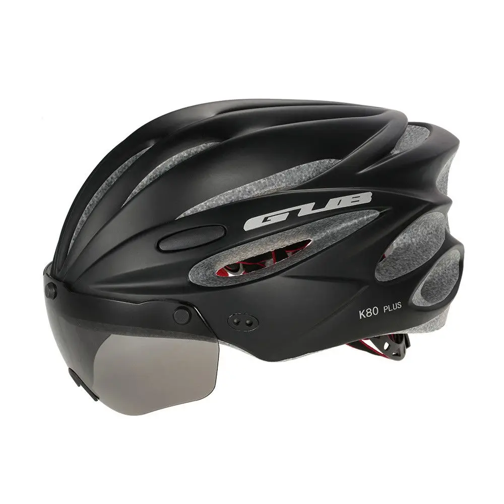 GUB велосипедный шлем велосипед Велоспорт Взрослый Регулируемый унисекс защитный шлем с козырьком Лен
