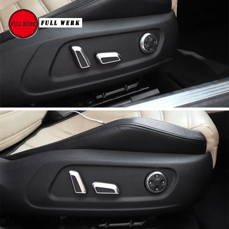 Us 23 48 5 Off 1 Set Car Styling Interior Auto Seat Adjustment Button Switch Cover Trim Decorative Sticker For Vw Cc 2010 2013 2015 2016 2018 In