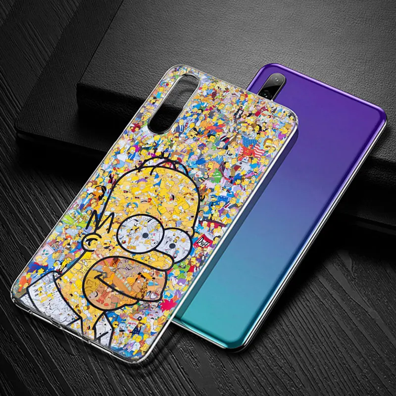 Горячий Los Simpsons Мягкий силиконовый чехол для телефона huawei P30 P20 Pro P10 P9 P8 Lite P Smart Z Plus NOVA 3 3i Модный чехол