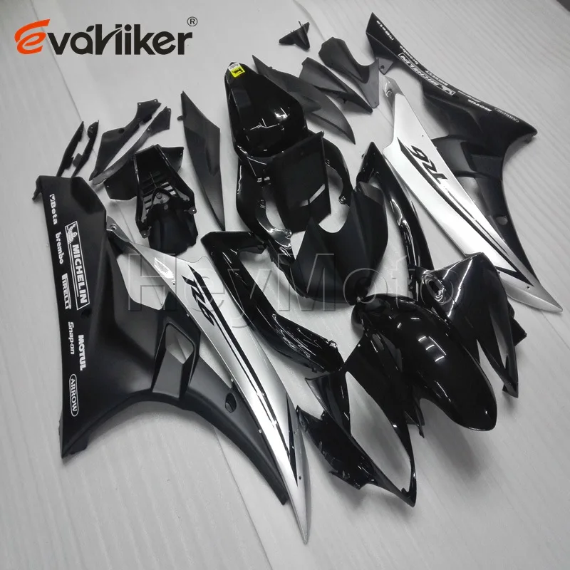 ABS motor fairing for YZFR6 2006 2007 black white 06 07 Body Kit Motorcycle panels Injection mold H2 | Автомобили и мотоциклы