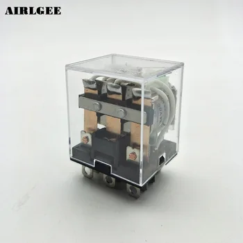 

HH63P LY3NJ DC 24V Coil 11-Pin 3NO 3NC 3PDT Green LED Electromagnetic Relay Free Shipping