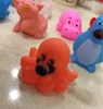 20Pcs/pack Mixed Animals Swimming Water Toys Rubber Float Squeeze Sound Wash Bath Toys Kids Educational Toys 5