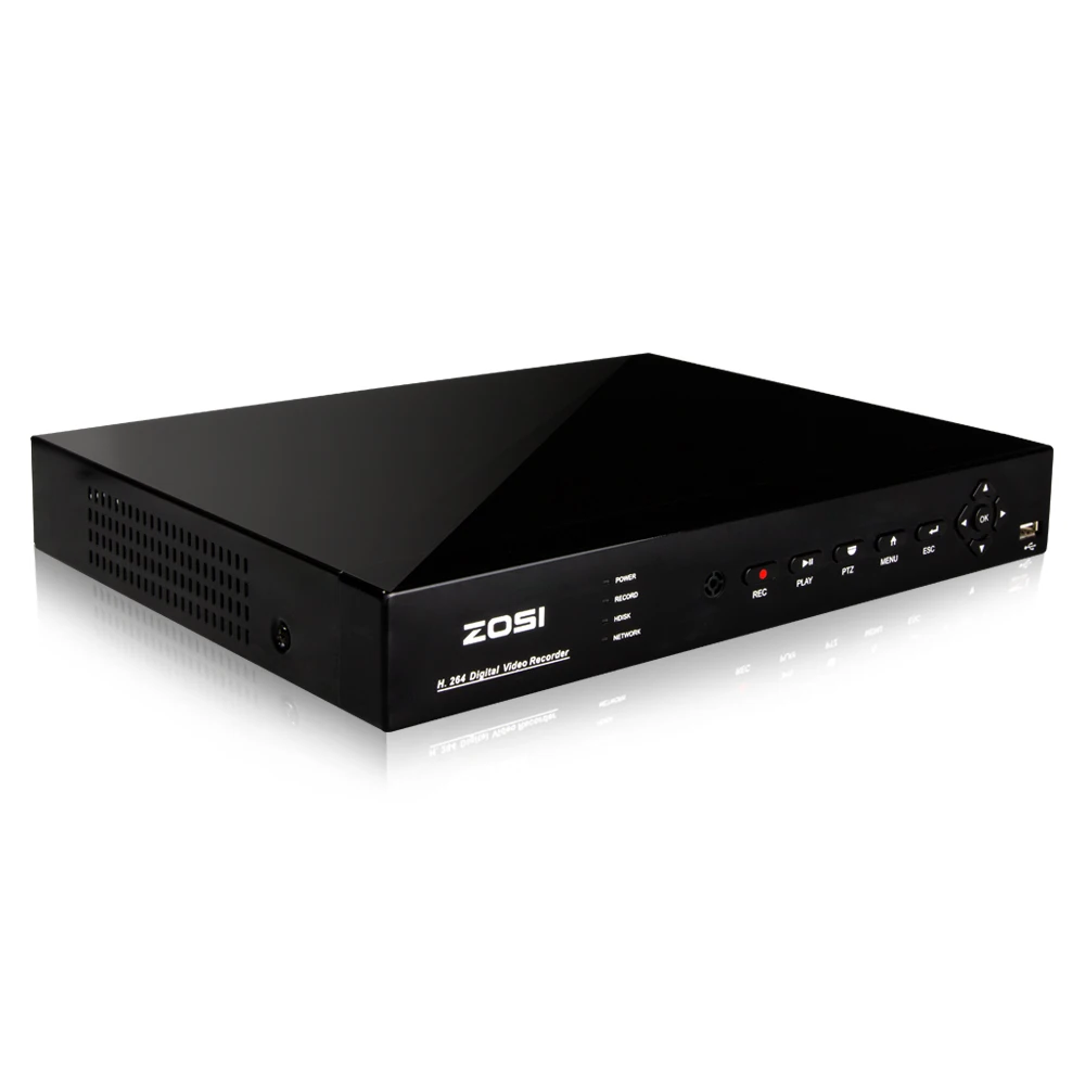 

ZOSI 8 Channel H.264 960H CCTV DVR Real time Recording Free DDNS P2P Cloud Network and Mobile Phone monitoring